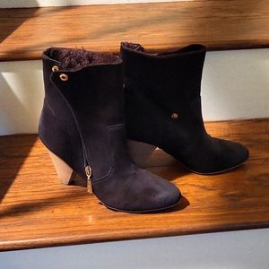 Mat Bernstein designer suede boots